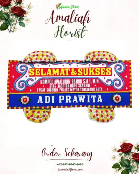 Papan Bunga Ucapan Selamat Mohungo