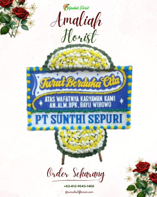 Papan Bunga Duka di Mohungo